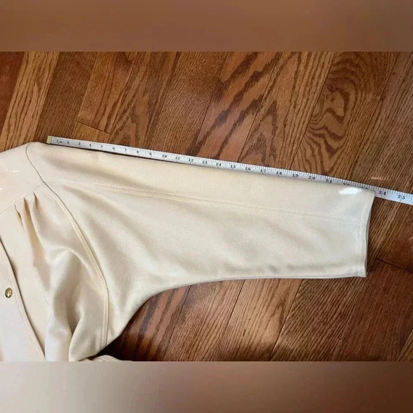 Vintage 89-90s Valentino Miss V Women’s Wool/Cashmere Blend Cost Sz 40 US 4 - Picture 12 of 16